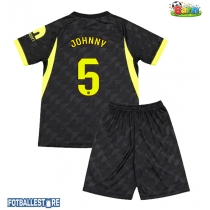 Atletico Madrid Johnny Cardoso #5 Bortedraktsett Barn 2026-27 Kortermet (+ Korte bukser)
